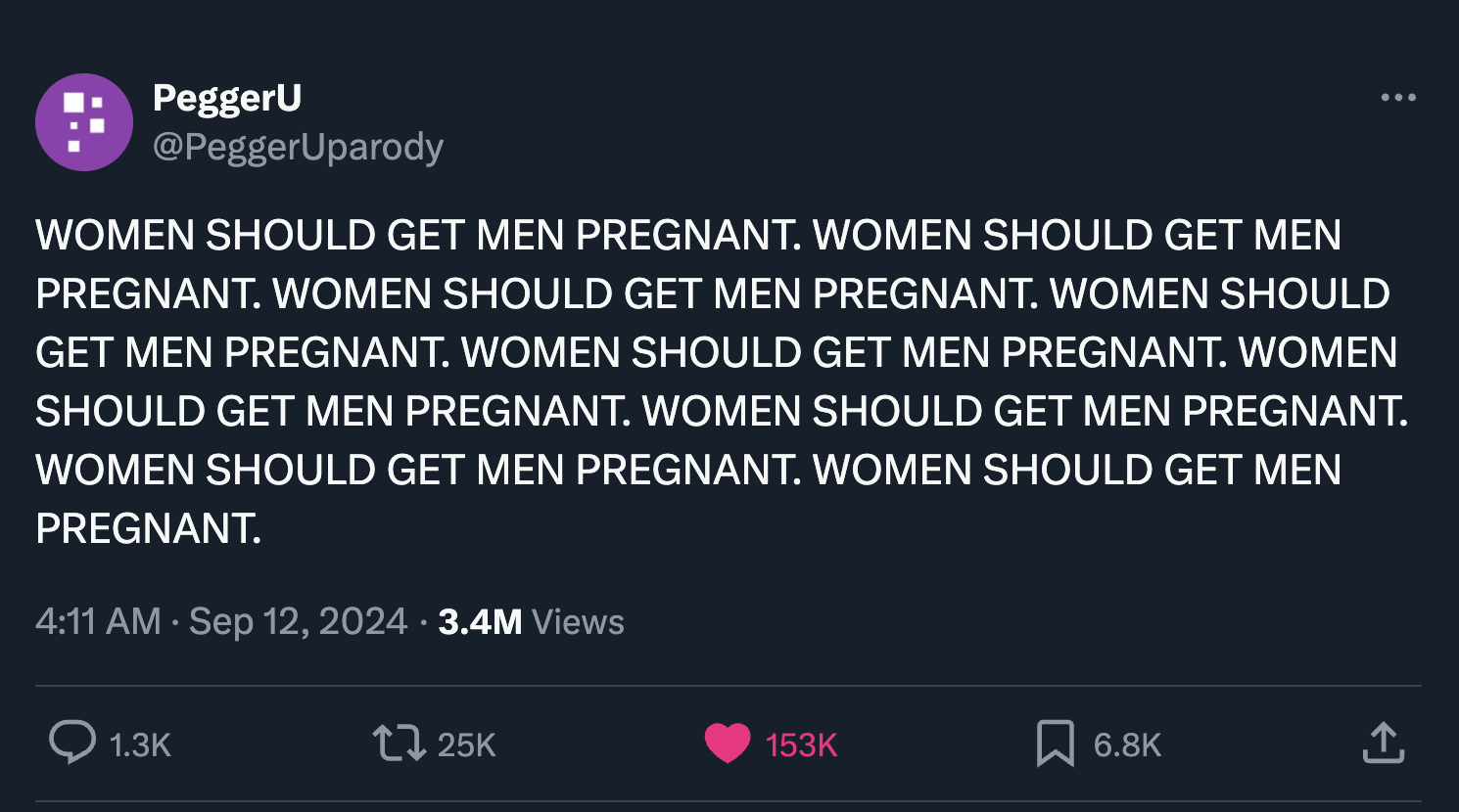 screenshot - PeggerU Women Should Get Men Pregnant. Women Should Get Men Pregnant. Women Should Get Men Pregnant. Women Should Get Men Pregnant. Women Should Get Men Pregnant. Women Should Get Men Pregnant. Women Should Get Men Pregnant. Women Should Get 